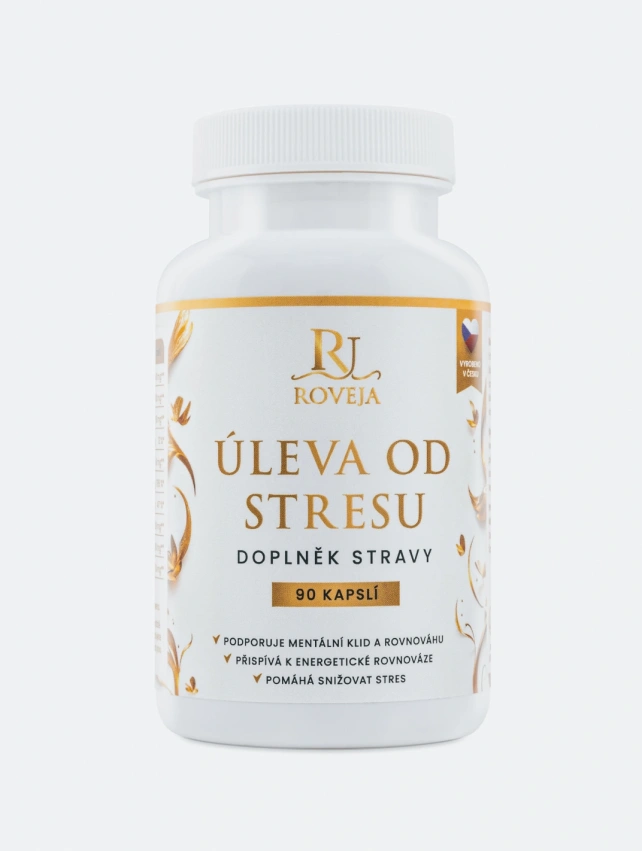 Úleva od Stresu | Přírodní doplněk proti stresu a úzkosti | Bylinky a vitamíny