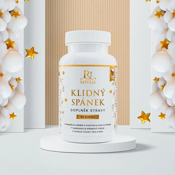 Klidný spánek – přírodní doplněk pro lepší usínání | Roveja