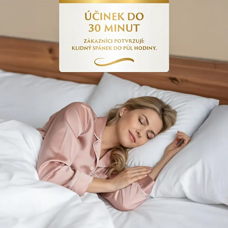 Klidný spánek – přírodní doplněk pro lepší usínání | Roveja