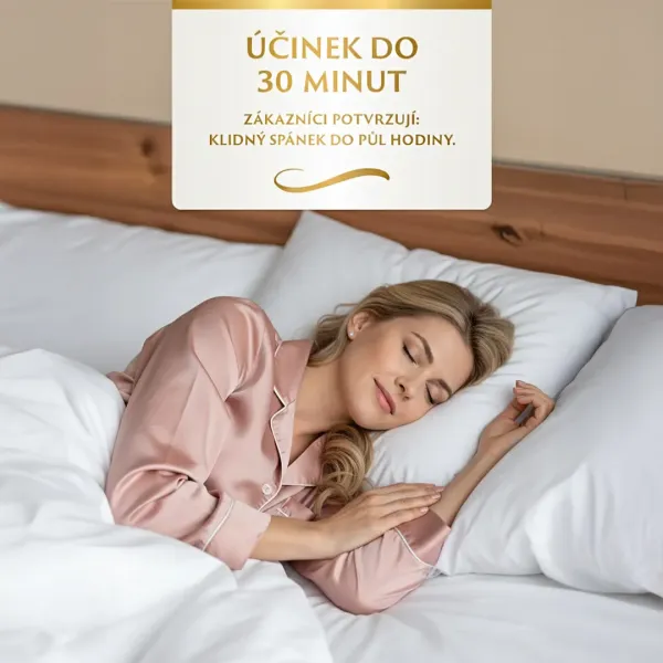 Klidný spánek – přírodní doplněk pro lepší usínání | Roveja
