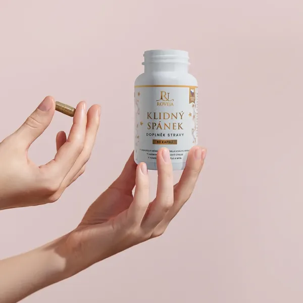 Klidný spánek – přírodní doplněk pro lepší usínání | Roveja