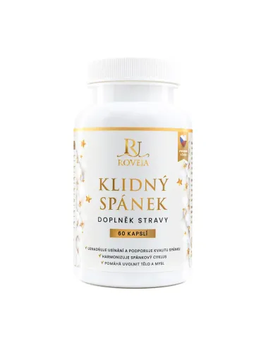 Klidný spánek – přírodní doplněk pro lepší usínání | Roveja