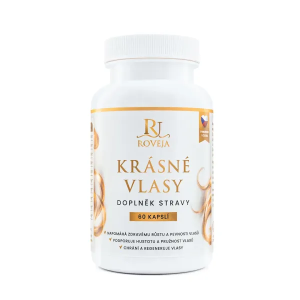 Krásné vlasy – vitamíny na růst a padání vlasů | Roveja