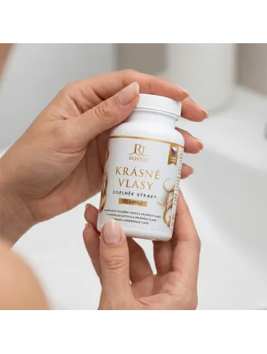 Krásné vlasy – vitamíny na růst a padání vlasů | Roveja 2