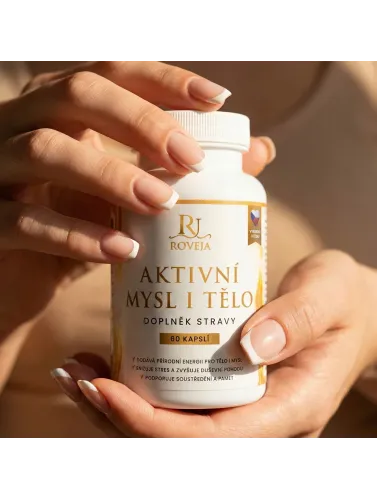 Aktivní tělo a mysl – energie a fokus v 1 kapsli | Roveja 2