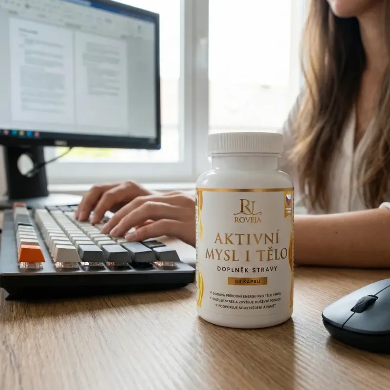 Aktivní tělo a mysl – energie a fokus v 1 kapsli | Roveja