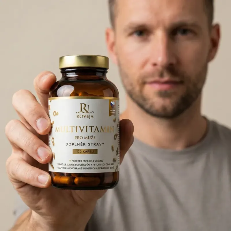 Multivitamin pro muže – komplexní složení 35 látek