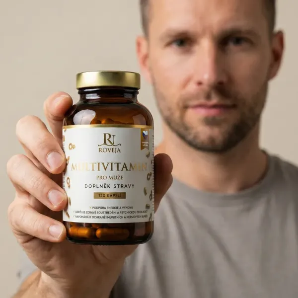 Multivitamin pro muže – komplexní složení 35 látek