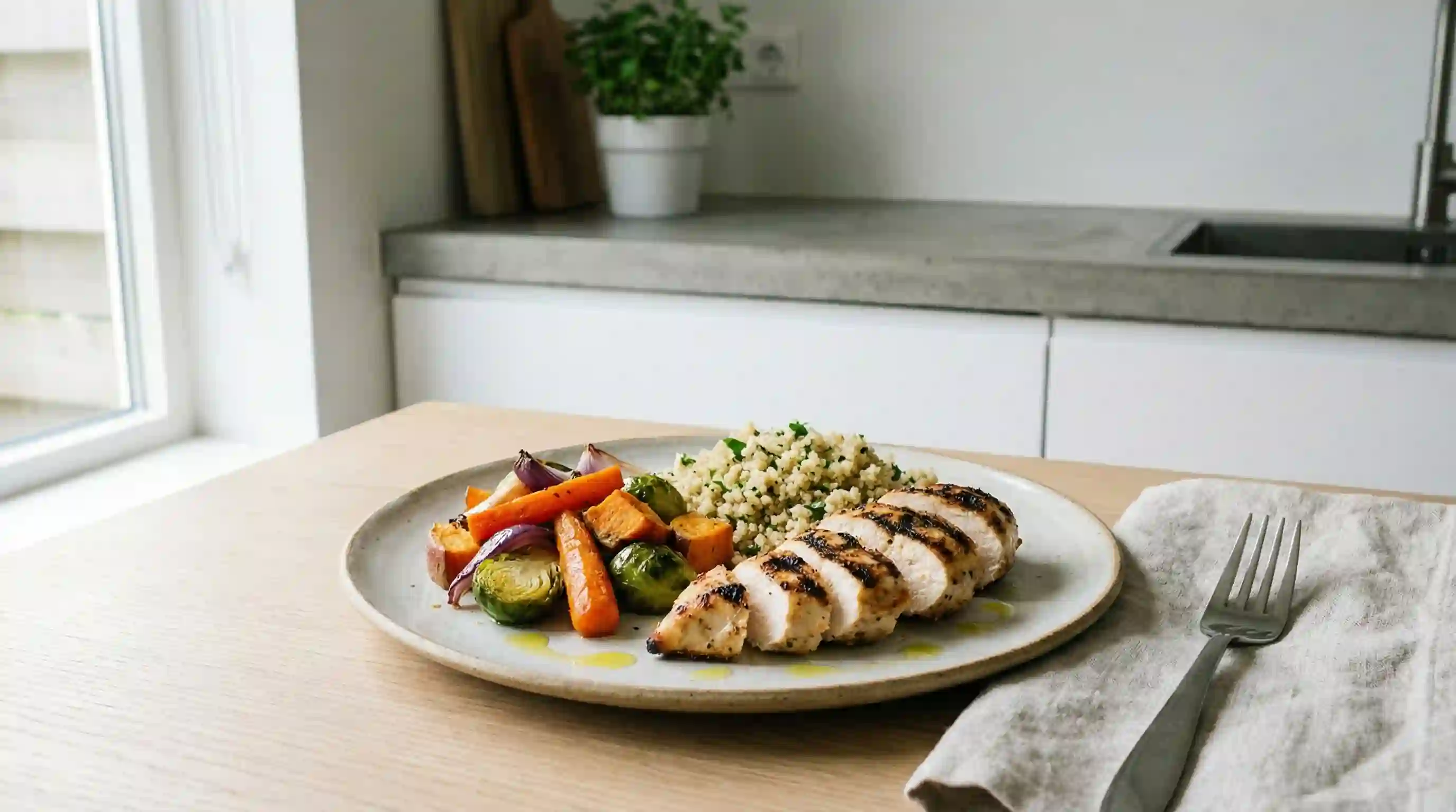 Lehká večeře pro klidný spánek a stabilní energii další den