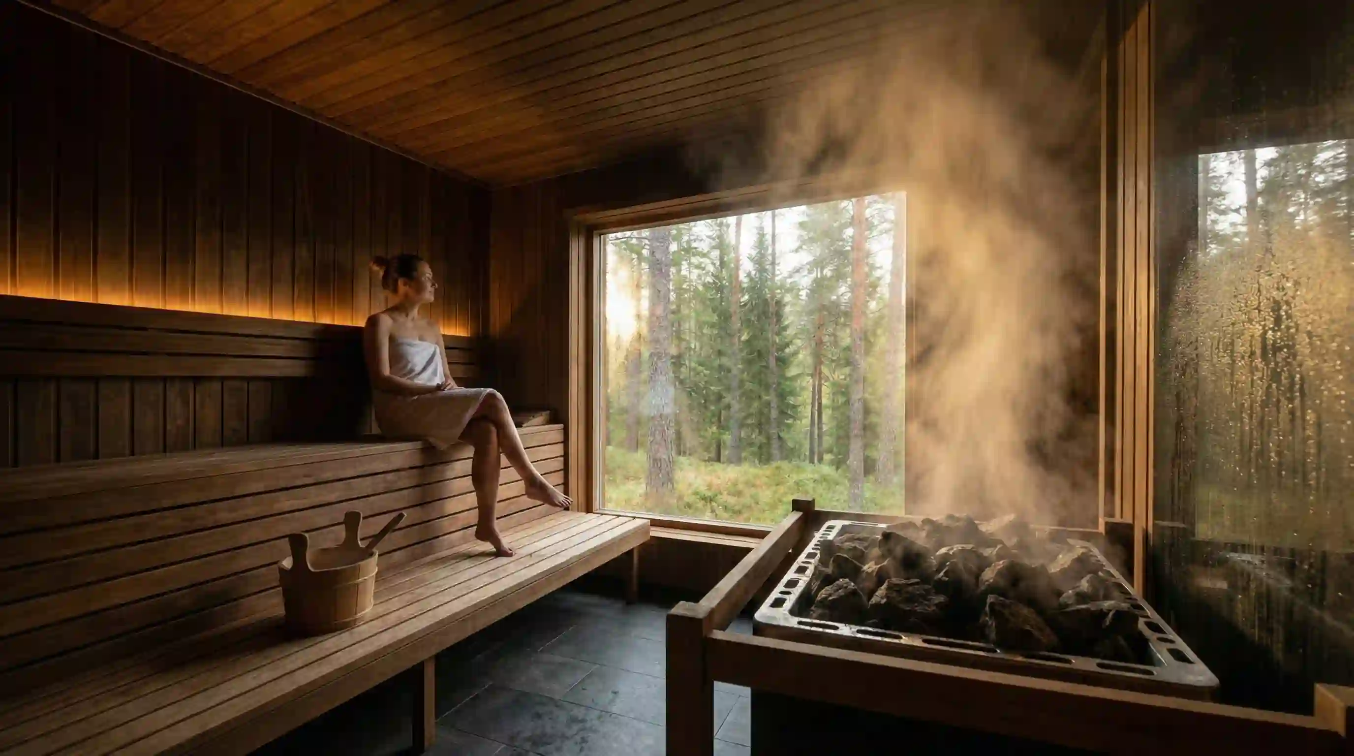 Regenerační wellness – sauna, chlad a hluboký spánek