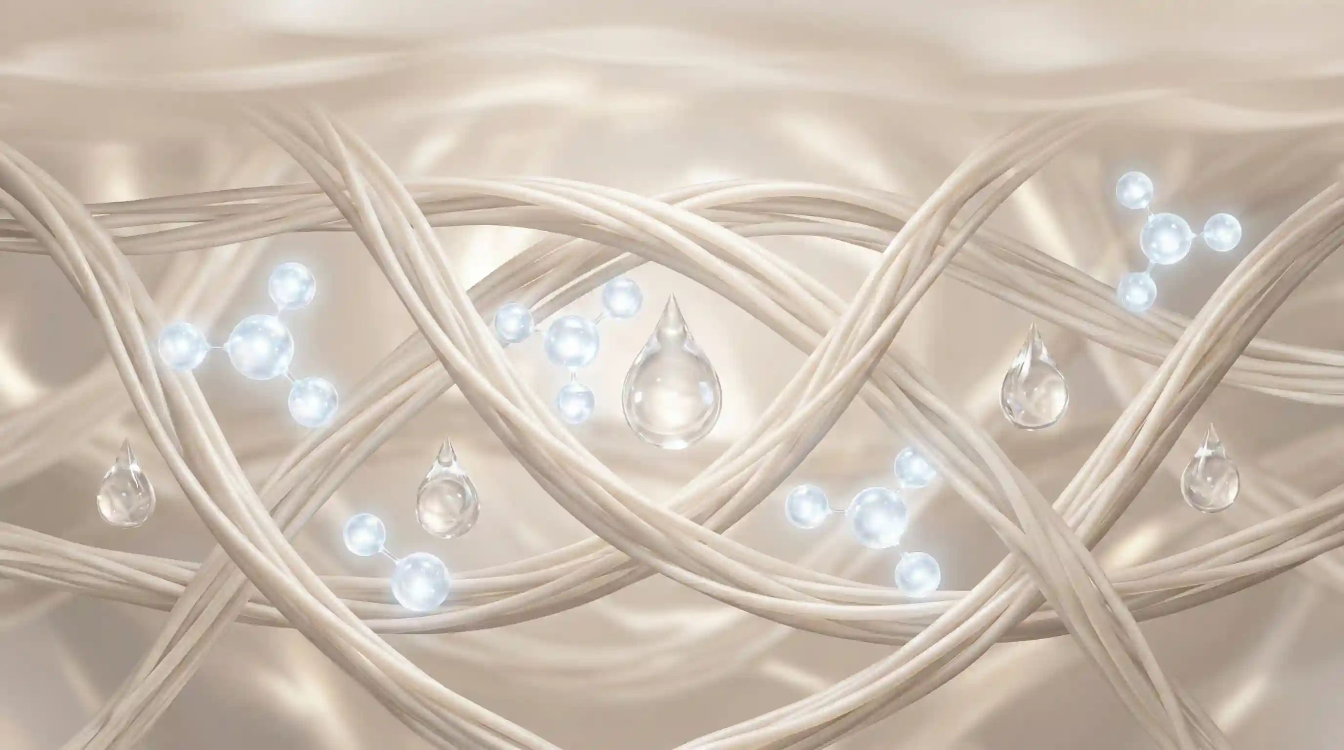 Kolagen a kyselina hyaluronová – struktura a hydratace pokožky