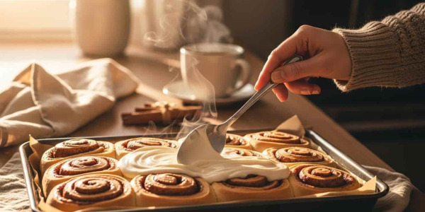 Recept na voňavé skořicové šneky z kynutého těsta