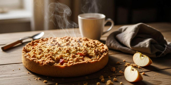 Nejlepší jablečný koláč s drobenkou – vláčný, voňavý a jako od babičky